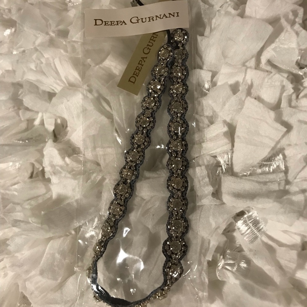 Anthropology NWT Crystal Headband